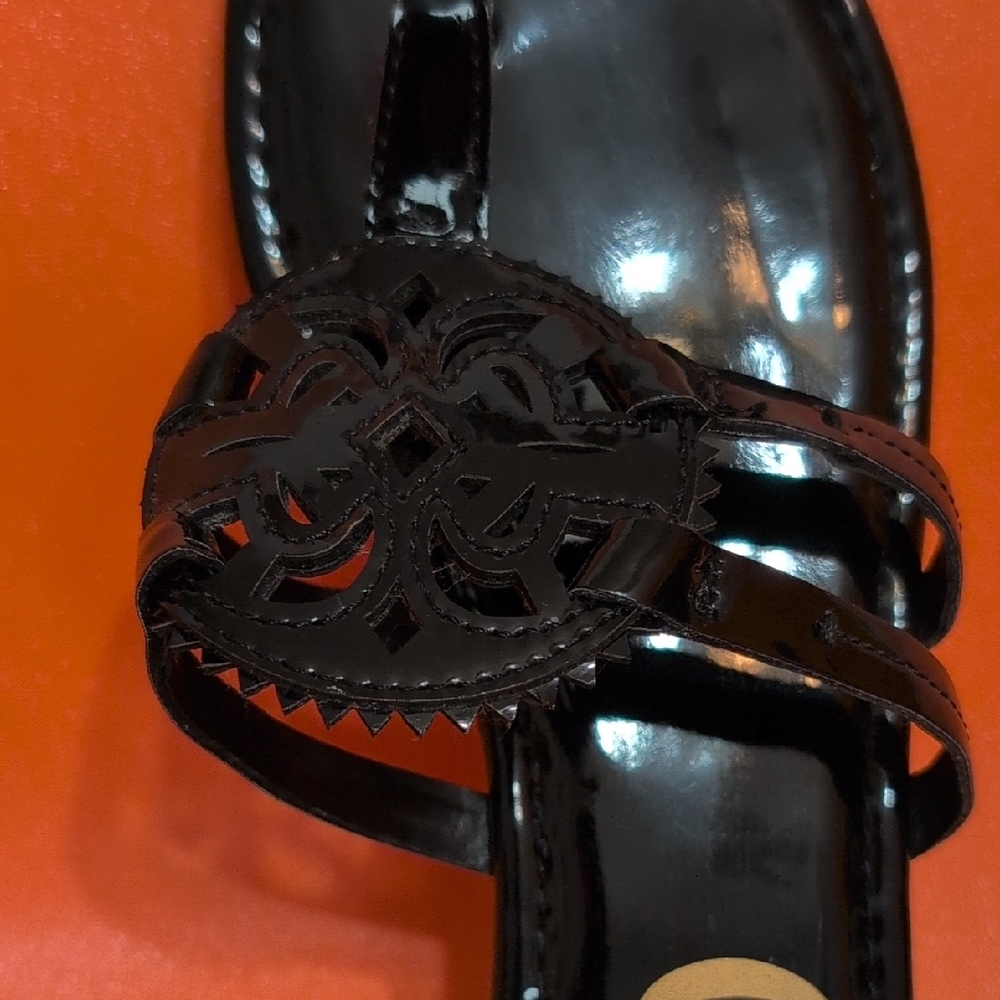 Circus by Sam Edelman Glossy Black Sandals - Picture 3 of 6